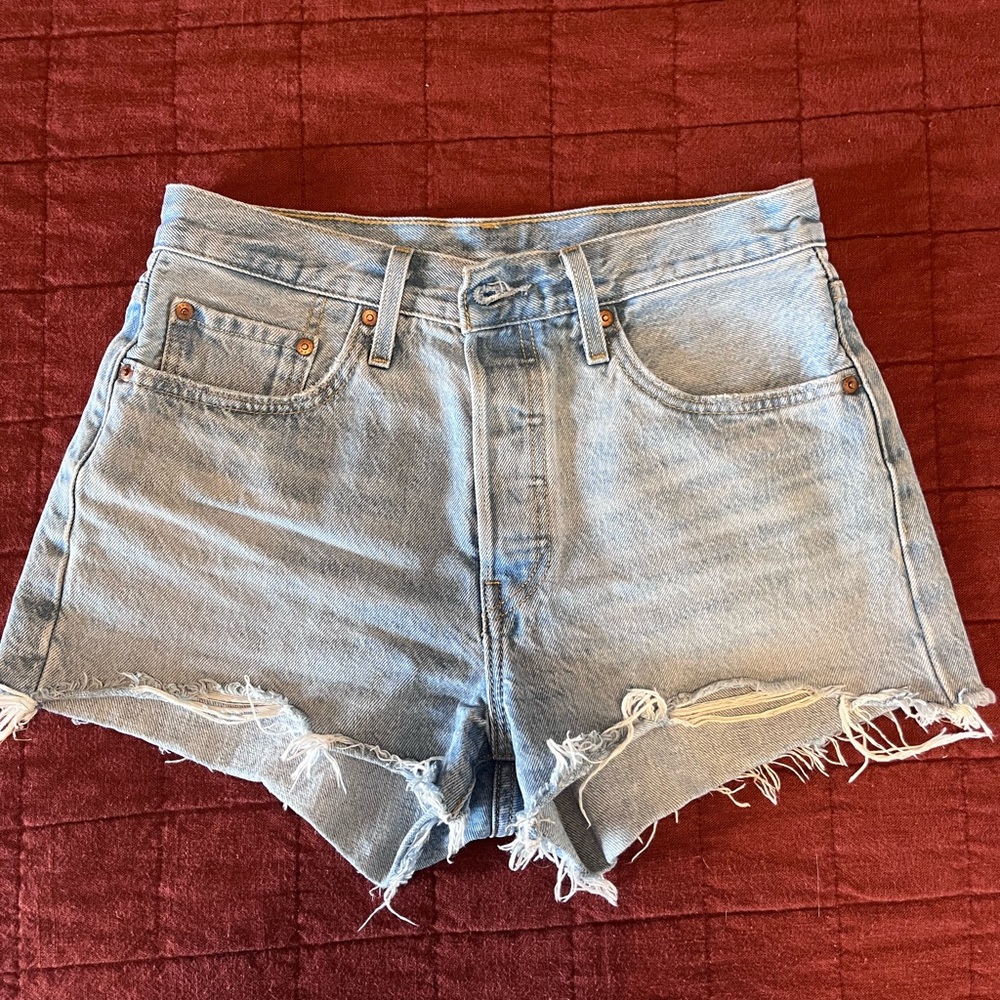 Levi’s 501 High Rise Cutoff Shorts
